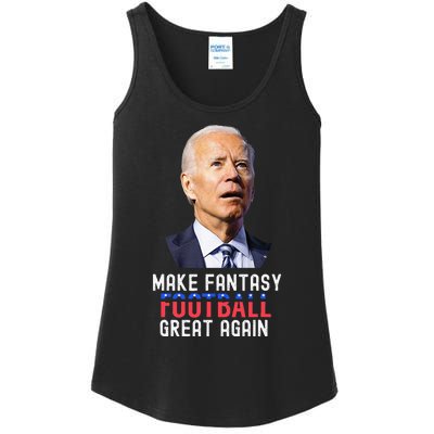 Make Fantasy Football Great Again Draft Party Ladies Essential Tank