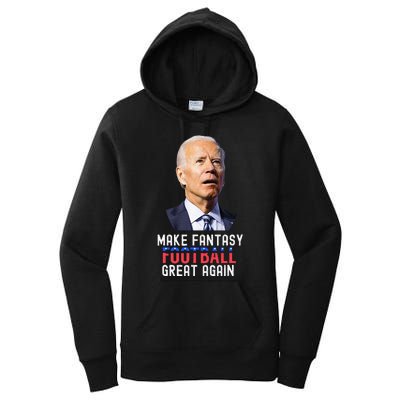 Make Fantasy Football Great Again Draft Party Women's Pullover Hoodie