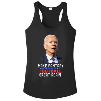 Make Fantasy Football Great Again Draft Party Ladies PosiCharge Competitor Racerback Tank