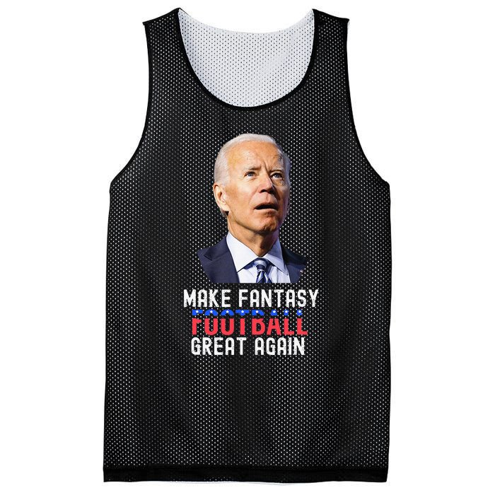 Make Fantasy Football Great Again Draft Party Mesh Reversible Basketball Jersey Tank