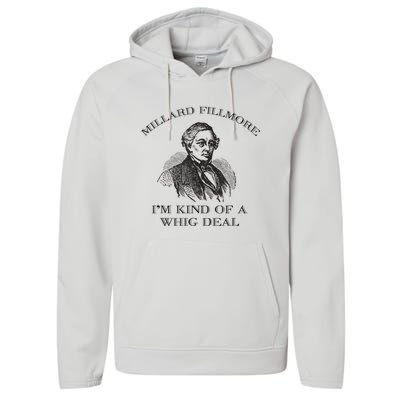 Millard Fillmore Funny Whig Party American History Performance Fleece Hoodie