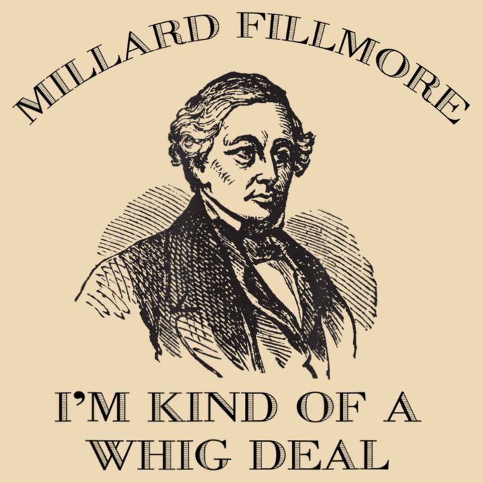Millard Fillmore Funny Whig Party American History Zip Tote Bag