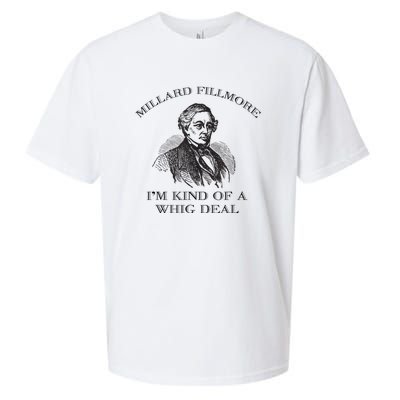 Millard Fillmore Funny Whig Party American History Sueded Cloud Jersey T-Shirt