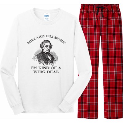 Millard Fillmore Funny Whig Party American History Long Sleeve Pajama Set