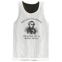 Millard Fillmore Funny Whig Party American History Mesh Reversible Basketball Jersey Tank