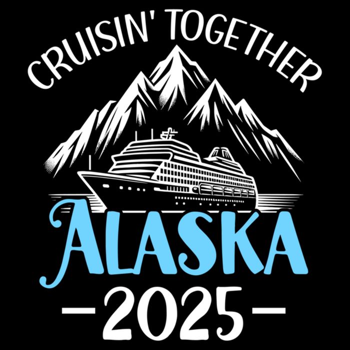 Matching Family Friends And Group Alaska Cruise 2025 Funny Gift Cooling Performance Crew T-Shirt