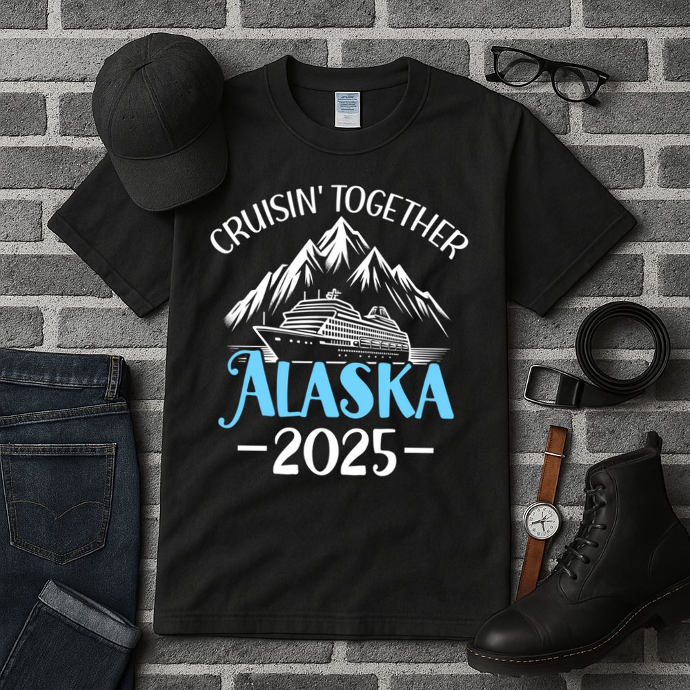 Matching Family Friends And Group Alaska Cruise 2025 Funny Gift Tall T-Shirt