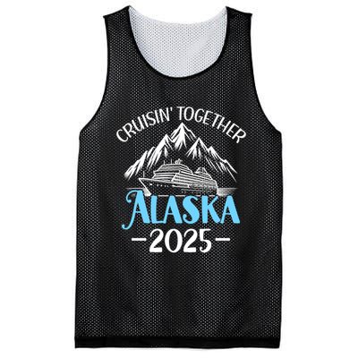 Matching Family Friends And Group Alaska Cruise 2025 Funny Gift Mesh Reversible Basketball Jersey Tank