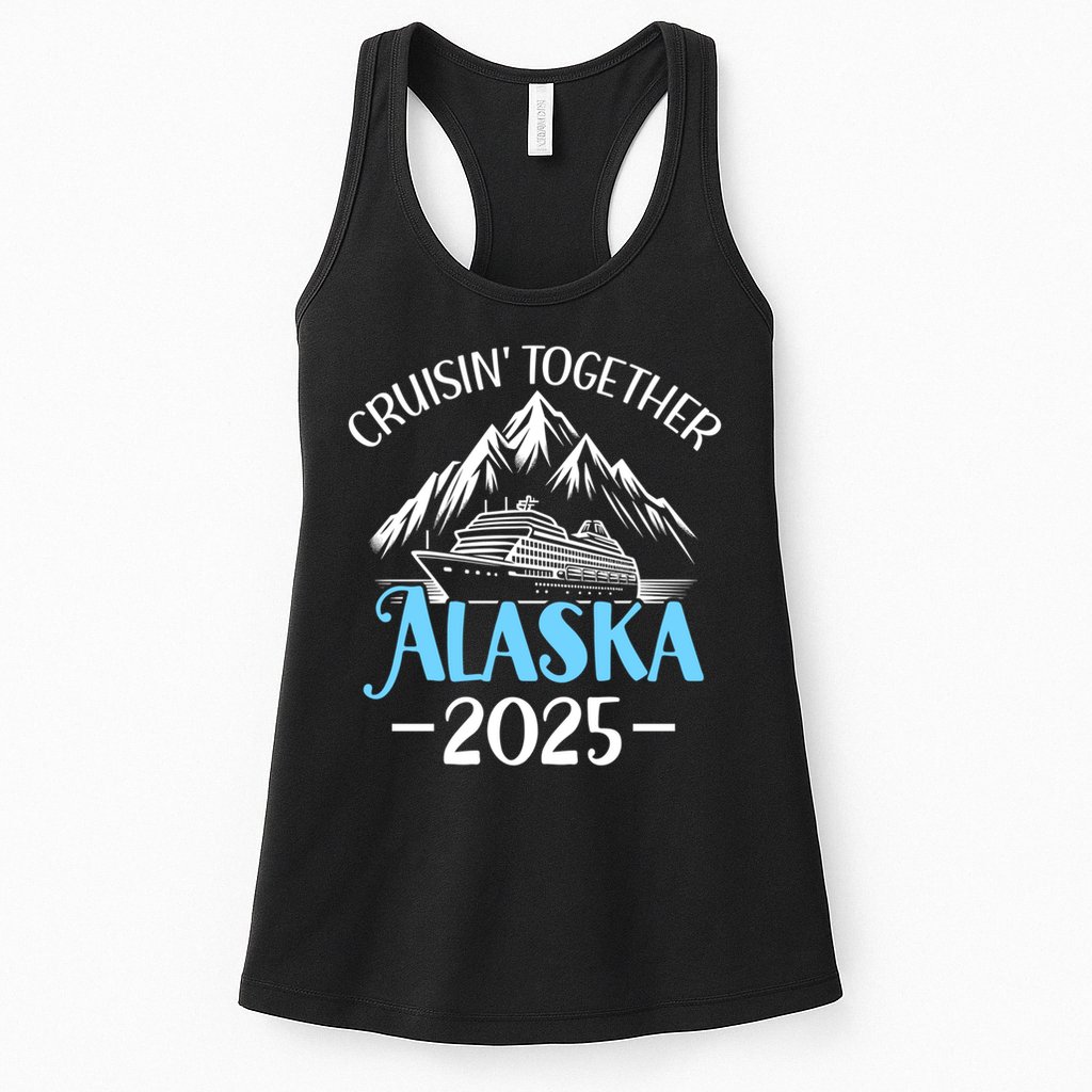 Matching Family Friends And Group Alaska Cruise 2025 Funny Gift Womens Tank Top