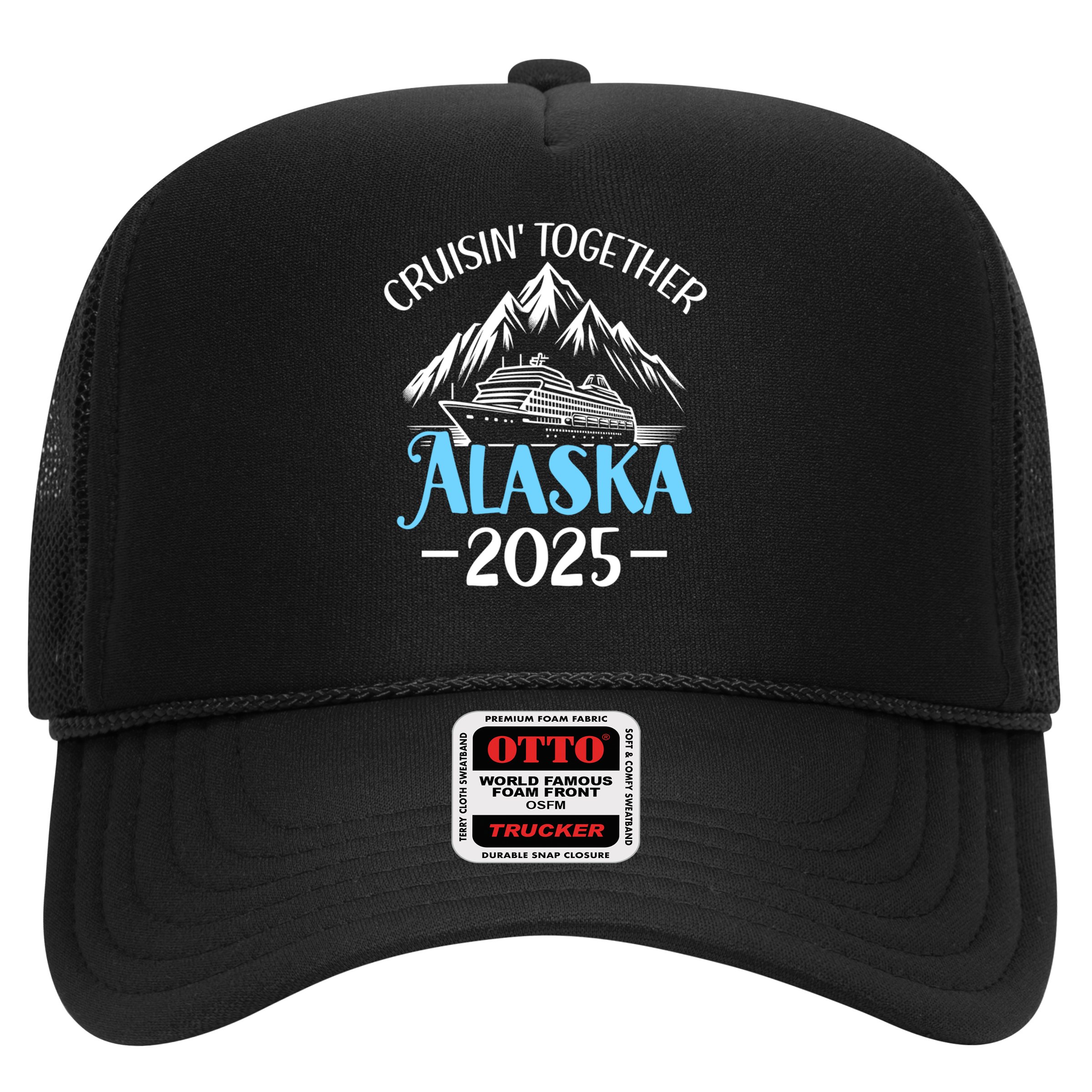 Matching Family Friends And Group Alaska Cruise 2025 Funny Gift Hat