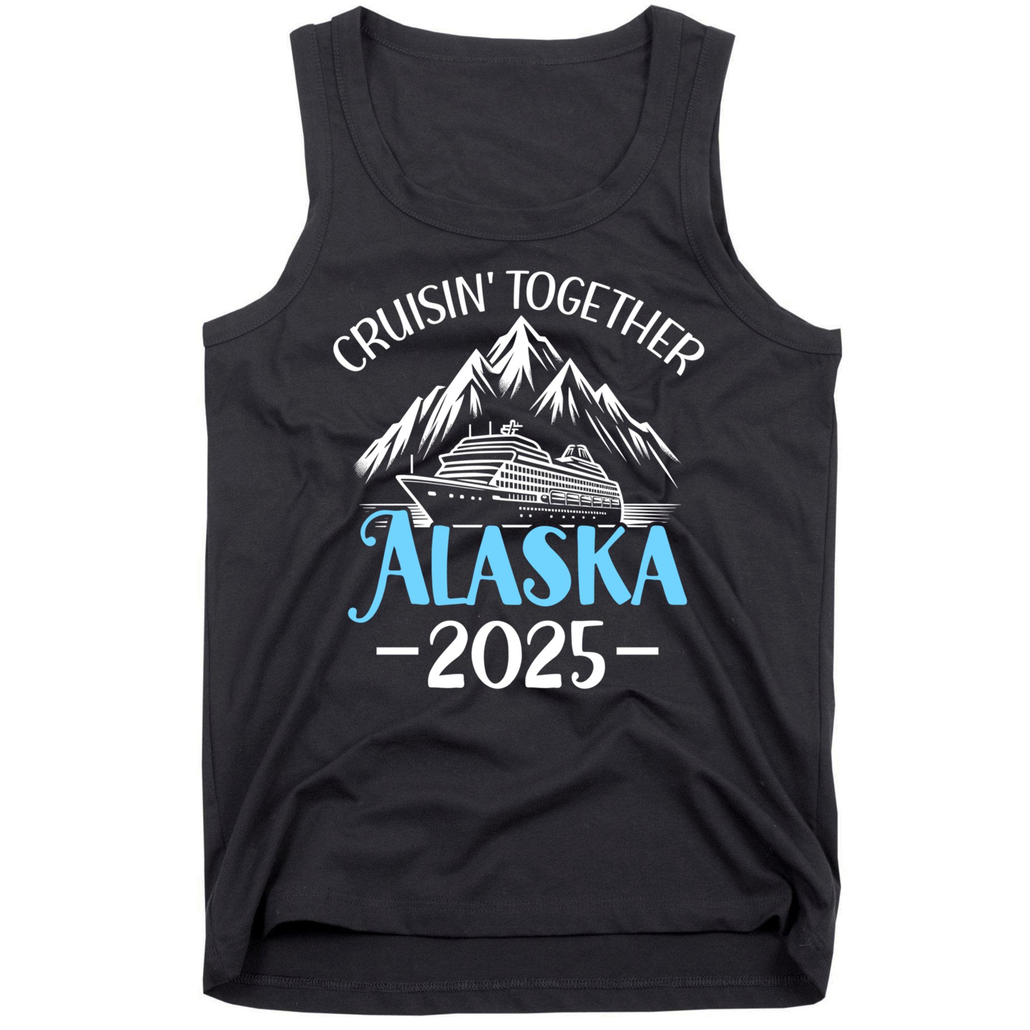 Matching Family Friends And Group Alaska Cruise 2025 Funny Gift Tank Top