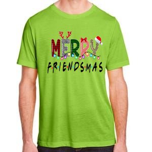 Merry Friendsmas Friends Christmas Family Matching Xmas Adult ChromaSoft Performance T-Shirt