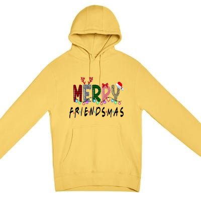 Merry Friendsmas Friends Christmas Family Matching Xmas Premium Pullover Hoodie