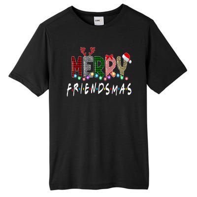 Merry Friendsmas Friends Christmas Family Matching Xmas Tall Fusion ChromaSoft Performance T-Shirt