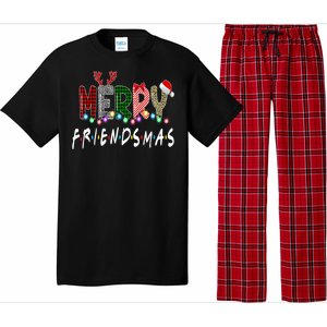 Merry Friendsmas Friends Christmas Family Matching Xmas Pajama Set