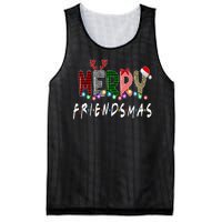 Merry Friendsmas Friends Christmas Family Matching Xmas Mesh Reversible Basketball Jersey Tank