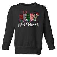 Merry Friendsmas Friends Christmas Family Matching Xmas Toddler Sweatshirt