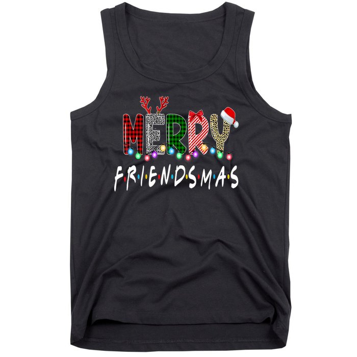 Merry Friendsmas Friends Christmas Family Matching Xmas Tank Top