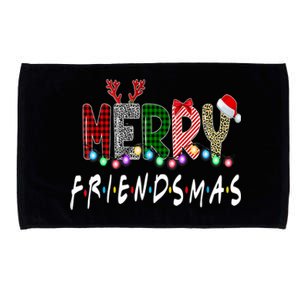 Merry Friendsmas Friends Christmas Family Matching Xmas Microfiber Hand Towel