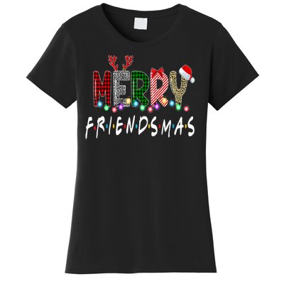 Merry Friendsmas Friends Christmas Family Matching Xmas Women's T-Shirt