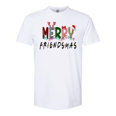 Merry Friendsmas Friends Christmas Family Matching Xmas Softstyle CVC T-Shirt