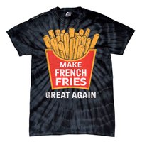 Make French Fries Great Again Donald Trump 2024 Mcdon 2024 T-shirts Tie-Dye T-Shirt