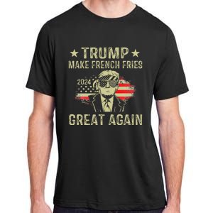 Make French Fries Great Again Trump 2024 French Fry Adult ChromaSoft Performance T-Shirt