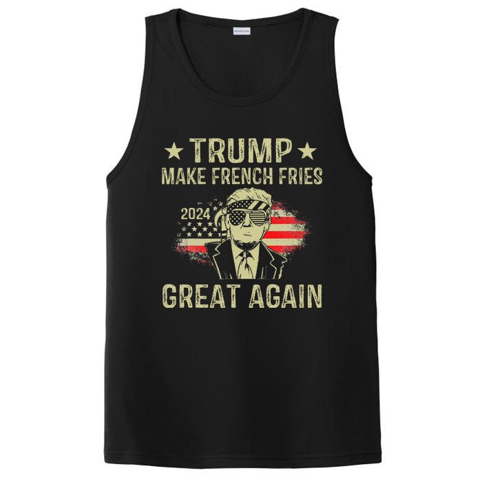 Make French Fries Great Again Trump 2024 French Fry PosiCharge Competitor Tank