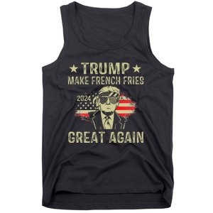 Make French Fries Great Again Trump 2024 French Fry Tank Top