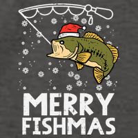 Merry Fishmas Fish Fishing Xmas Christmas Dad Vector Backpack