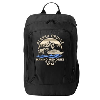 Matching Family Friends And Group Alaska Cruise 2024 Funny City Backpack