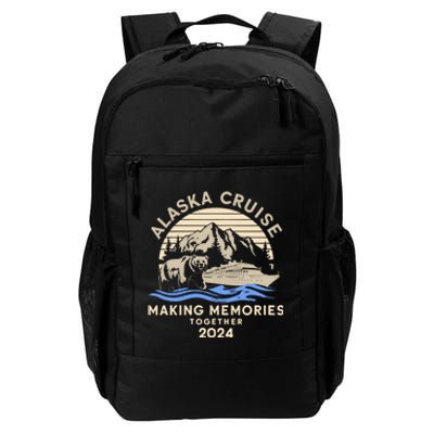 Matching Family Friends And Group Alaska Cruise 2024 Funny Daily Commute Backpack