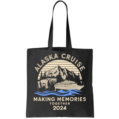 Matching Family Friends And Group Alaska Cruise 2024 Funny Tote Bag