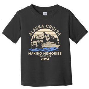 Matching Family Friends And Group Alaska Cruise 2024 Funny Toddler T-Shirt