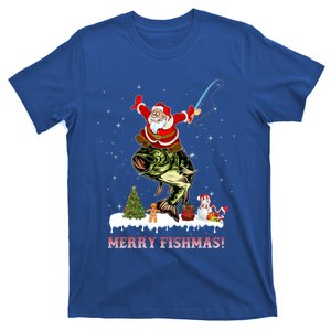 Merry Fishmas Fishing Funny Gift T-Shirt