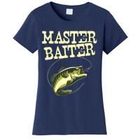 Masterbaiter Funny Fishing Fisherman Fish Master Baiter Women's T-Shirt