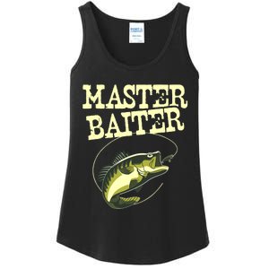 Masterbaiter Funny Fishing Fisherman Fish Master Baiter Ladies Essential Tank