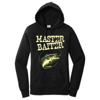 Masterbaiter Funny Fishing Fisherman Fish Master Baiter Women's Pullover Hoodie