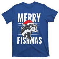 Merry Fishmas Funny Christmas Fishing Gift Great Gift T-Shirt