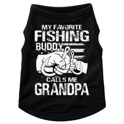 My Favorite Fishing Buddy Calls Me Grandpa Doggie Tank