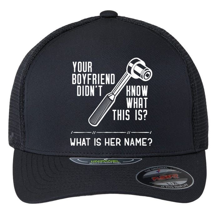 Mechanic Fun For Car Mechanics And DIY Handyman Flexfit Unipanel Trucker Cap