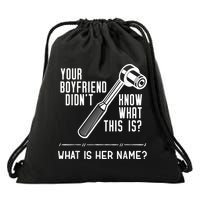 Mechanic Fun For Car Mechanics And DIY Handyman Drawstring Bag
