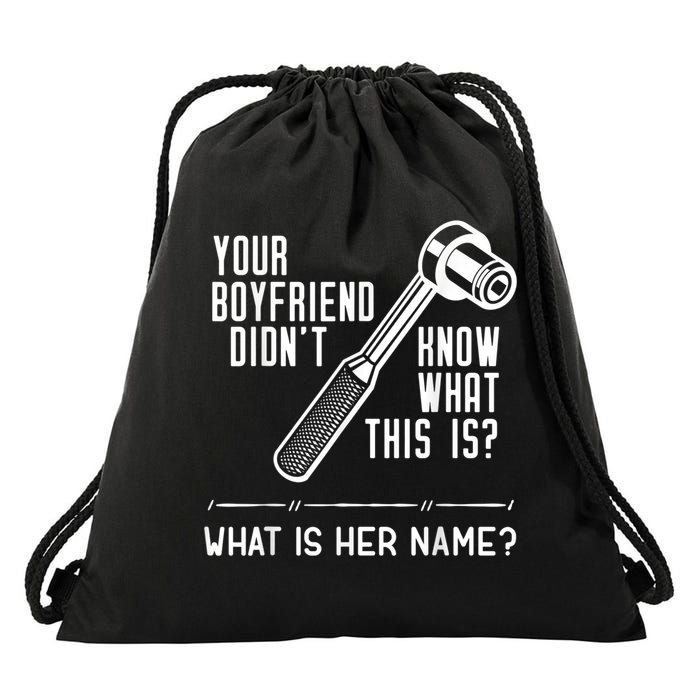 Mechanic Fun For Car Mechanics And DIY Handyman Drawstring Bag