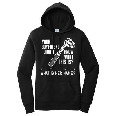 Mechanic Fun For Car Mechanics And DIY Handyman Women's Pullover Hoodie
