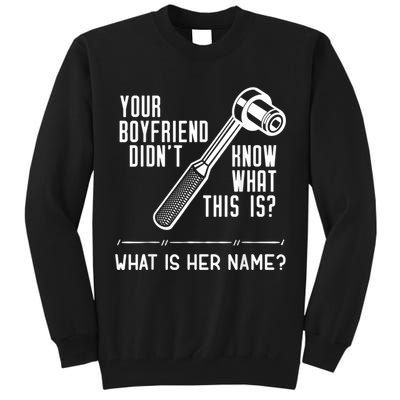 Mechanic Fun For Car Mechanics And DIY Handyman Tall Sweatshirt