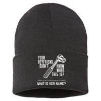 Mechanic Fun For Car Mechanics And DIY Handyman Sustainable Knit Beanie