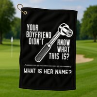 Mechanic Fun For Car Mechanics And DIY Handyman Golf Towel