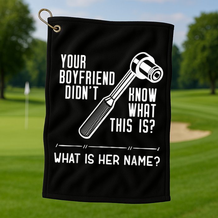 Mechanic Fun For Car Mechanics And DIY Handyman Golf Towel