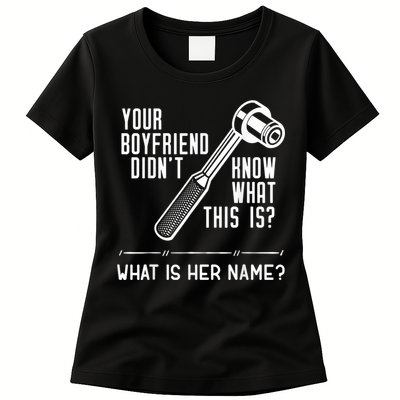 Mechanic Fun For Car Mechanics And DIY Handyman Womens T-Shirt