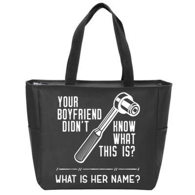 Mechanic Fun For Car Mechanics And DIY Handyman Zip Tote Bag